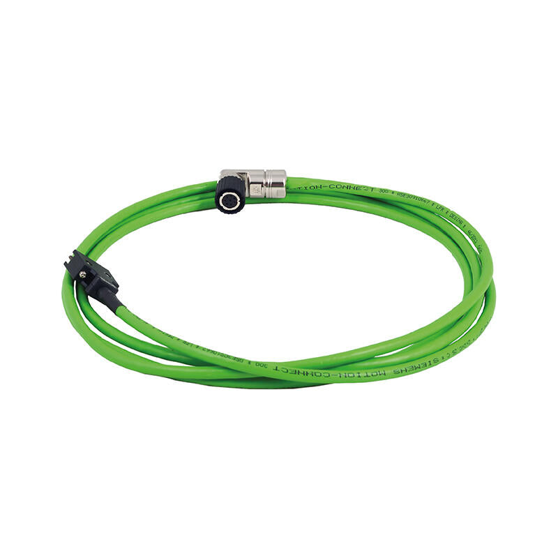 Siemens high inertia system, absolute encoder cable, for 0.4~7kW motor, with connector, 10mm; 6FX3002-2DB10-1BA0