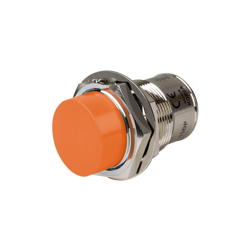 Autonics inductive cylindrical proximity switch 3-wire M12 connector detection distance 15mm PNP; PRCM30-15DP2