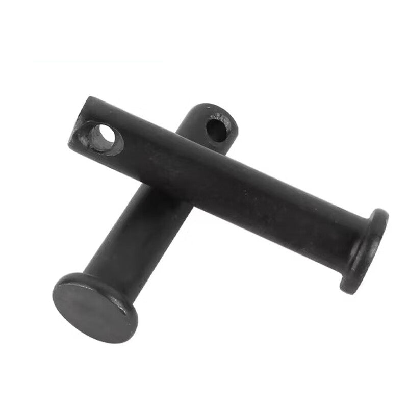 Beihaoting Industrial 8.8 grade pin with hole, flat head pin, GB882 high strength pin, through pin, positioning screw M20*160 [5 pieces]
