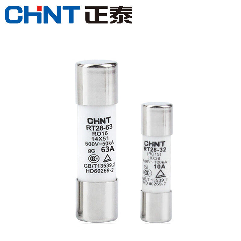 Chint (CHNT) RT28-32 (RO15) 10A round tube cap fuse 20 pieces