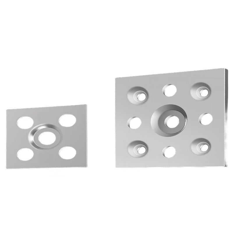 Zhiling dry-hanging ceramic tile accessories, fasteners, stainless steel hangers, galvanized fasteners, new type of rock slab background wall point-hanging iron plates, 100mm galvanized iron, 1.5mm thick, 100 sets.