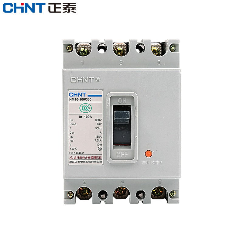 CHNT NM10-100/330-60A-G Plastic Case Circuit Breaker
