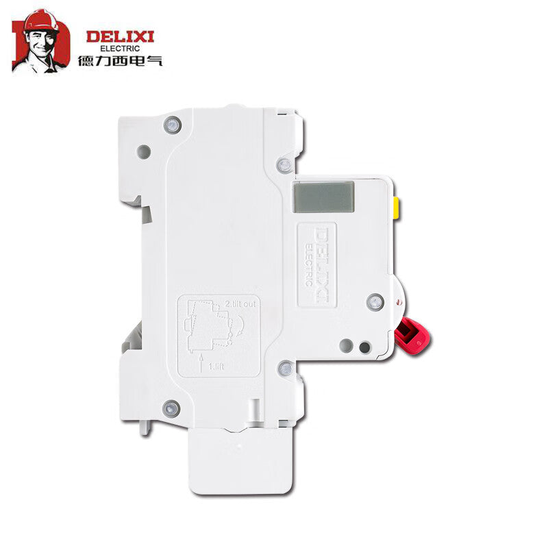 Delixi DZ47sLE 2P C 25A Circuit Breaker with Leakage Protection