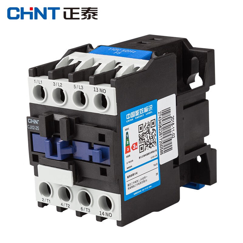 Chint CJX2-2510 110V AC Contactor 25A Relay