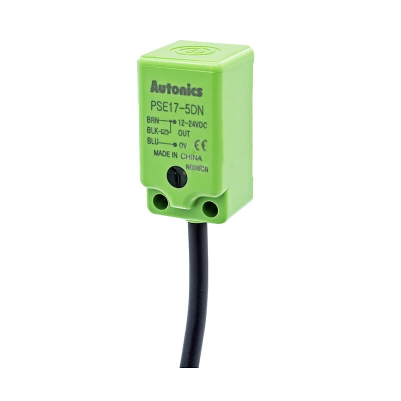 Autonics proximity sensor 3-wire cable 3m detection distance 5mm PNP; PSE17-5DP