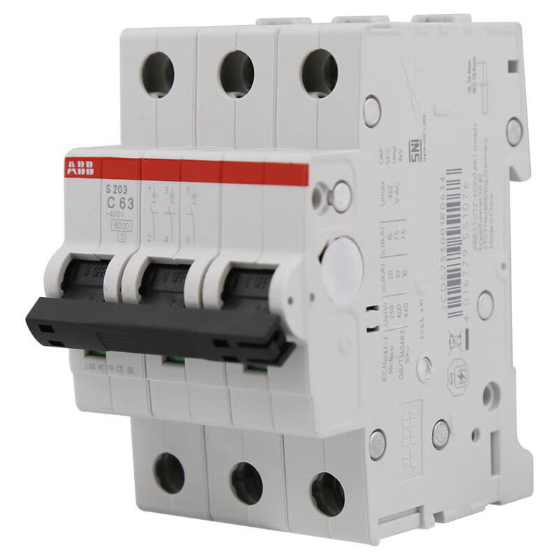 ABB S203-C63 S200 Series Miniature Circuit Breaker