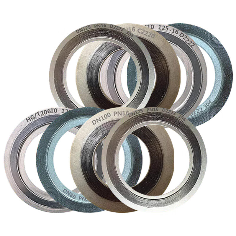 Hurricane Range, US Standard 304 Inner and Outer Ring Metal Graphite Spiral Wound Pad, Unit: Piece, DN250/150LB