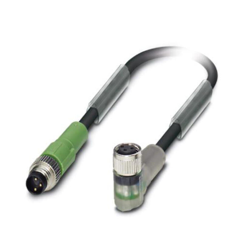 Phoenix sensor/actuator cable; SAC-3P-M 8MS/3,0-PUR/M 8FR-2L