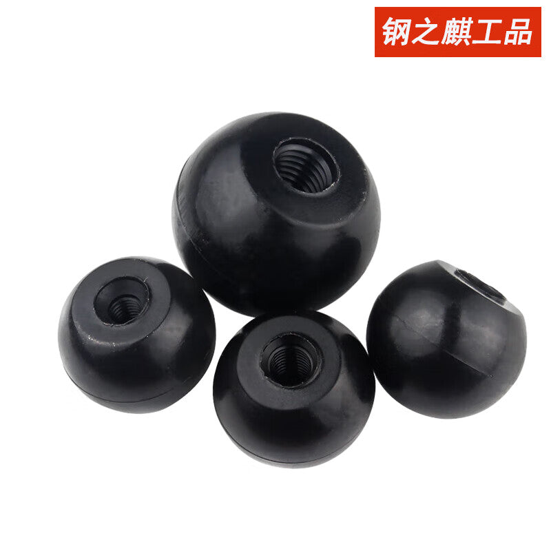 Steel Kirin Products Round Ball Head Handle Nut Round Ball Phenolic Resin Machine Tool Handle Nut National Standard Fastener M8 Outer Diameter 29 [5 pieces] Price per piece 48 hours