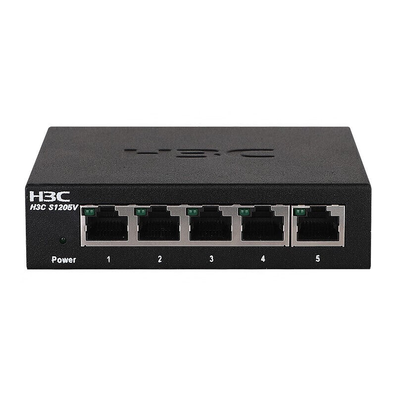 H3C enterprise-class 5-port Gigabit iron shell switch S1205V non-network management network splitter splitter
