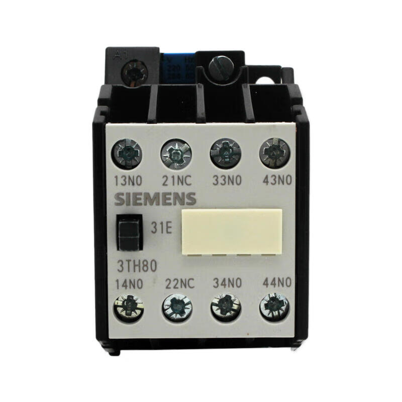 Siemens 3TH80400XL0 Contactor Relay with 4 Auxiliary Contacts