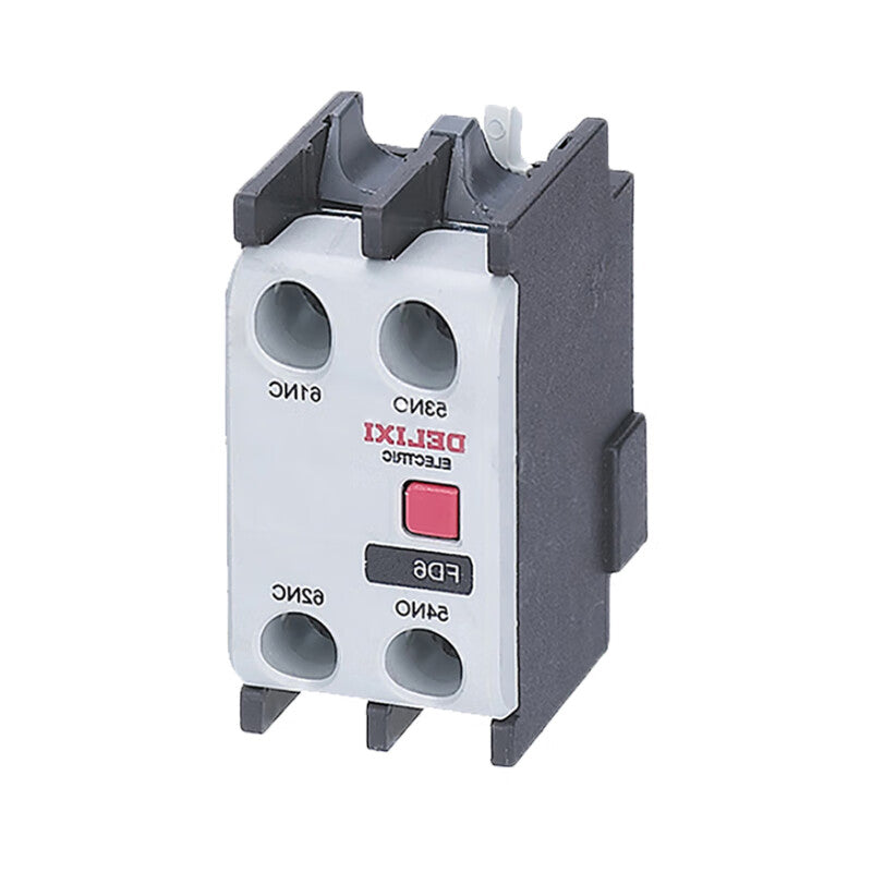 DELIXI ELECTRIC AC contactor top auxiliary contact FD6-02 RoHS/piece