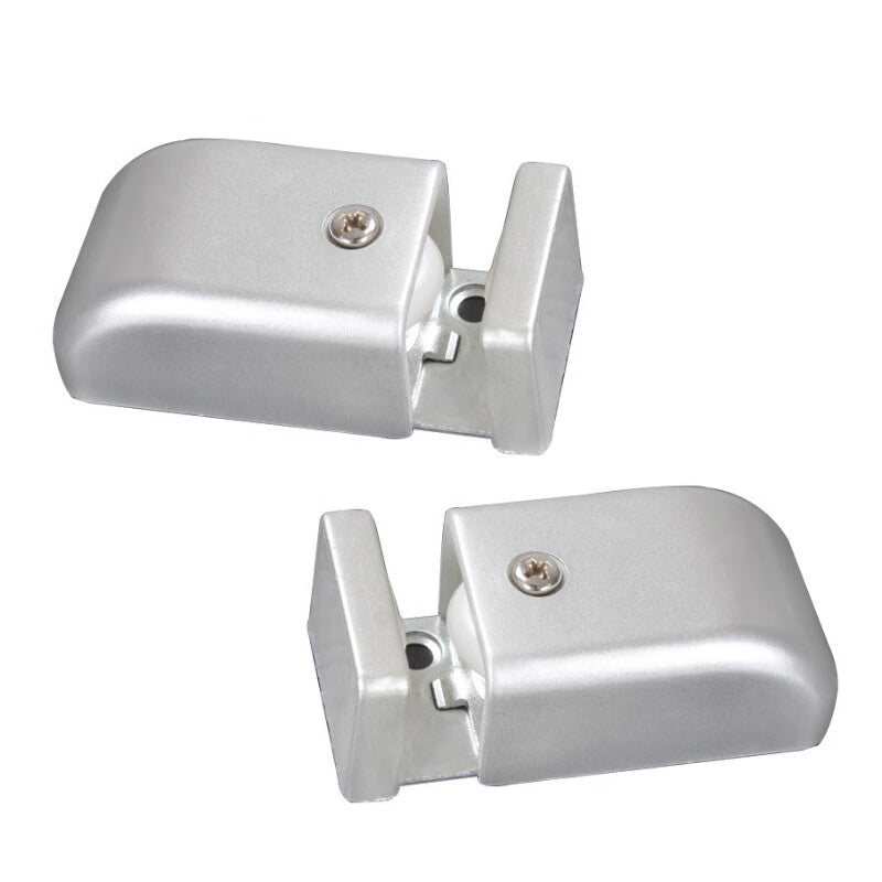 Deqi sliding door positioner, automatic sensor door, adjustable floor wheel anti-sway device for sliding doors