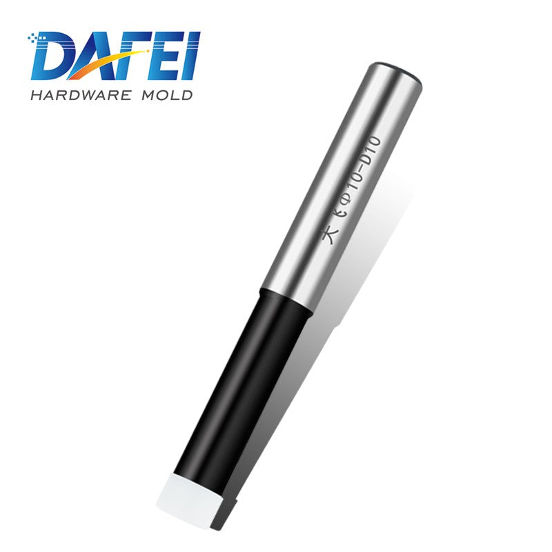 DAFEI Non-magnetic Centering Rod, Titanium-plated Hardened Non-magnetic Anti-magnetic Ceramic Photoelectric Edge Finder Tool Setter—Straight-body Ceramic Centering Rod