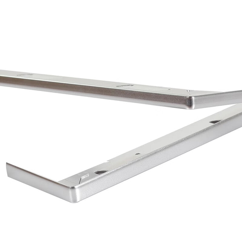 Deqi countertop gap sealing strip, integrated stove joint water-blocking and sealing strip, gap decorative strip, black with 1 cm wide edge (1 pair)