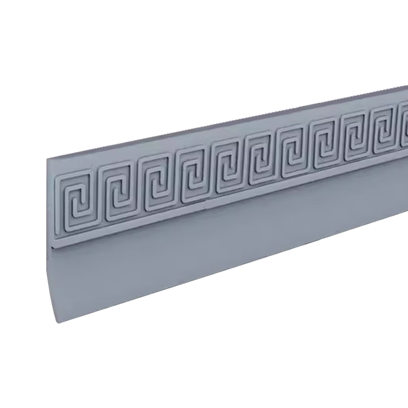 Anseri door bottom sealing strip, silicone door seam sealing strip, water barrier strip, room door wind barrier strip, insect-proof and air-proof, gray 5K00022