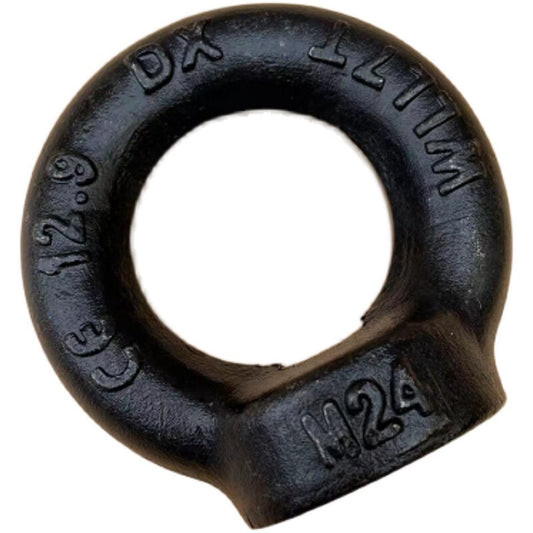 Stingxu 12.9 grade high strength black eye bolt nut mold lifting nut M16 M20 M24 M10 (safe load 1 ton)