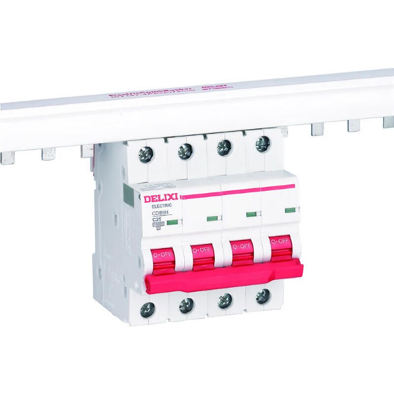 Delixi electrical busbar; busbar 1P with leakage 63A 1.4*7 spacing 54mm