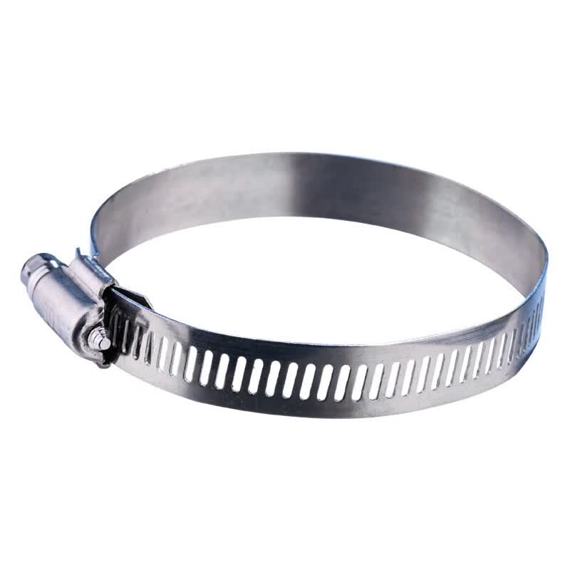 Winstein W506 (10 pieces) 304 Stainless Steel Hose Clamps, Strong Fixing Clips, American-Style Communication Clamps, Fastening Diameter 40-63mm