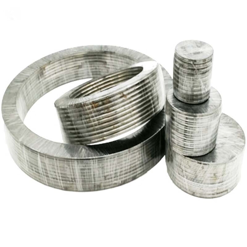 Hurricane-type metal spiral wound gaskets, high-temperature flange sealing graphite gaskets. Unit: piece. DN150