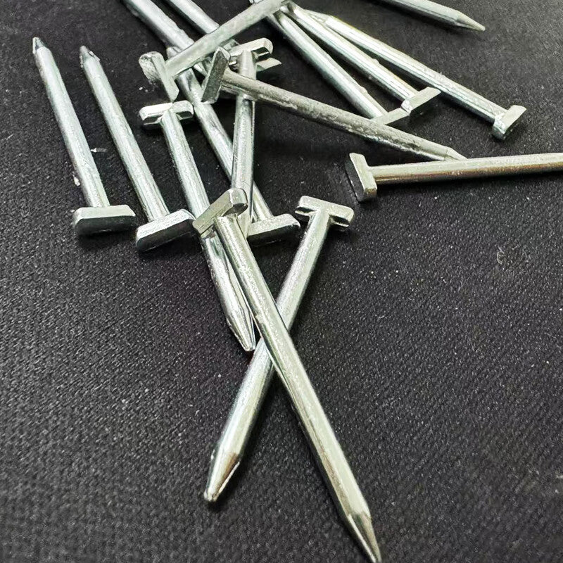 Deqi steel nails, cement nails, concrete nails, decorative iron nails, 45mm (200 pieces)