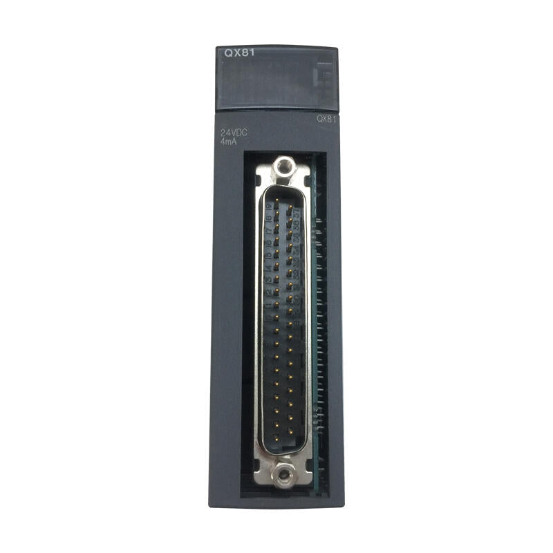 Mitsubishi Electric PLC, input module, 24VDC/4mA, common cathode, 32 points, connector; QX81