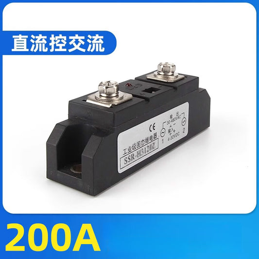 Otuka SSR Industrial Grade Single-Phase Solid State Relay Module 24V DC Controlled AC (SSR-H3200Z(200A))