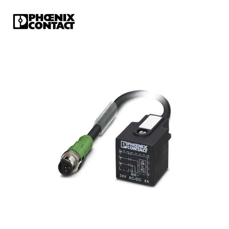 Phoenix sensor/actuator cable; SAC-3P-M12MS/5,0-PUR/A-1L-Z