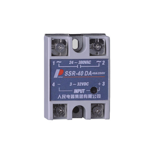 China People's Electrical Appliances Solid State Relay; SSR-10DA