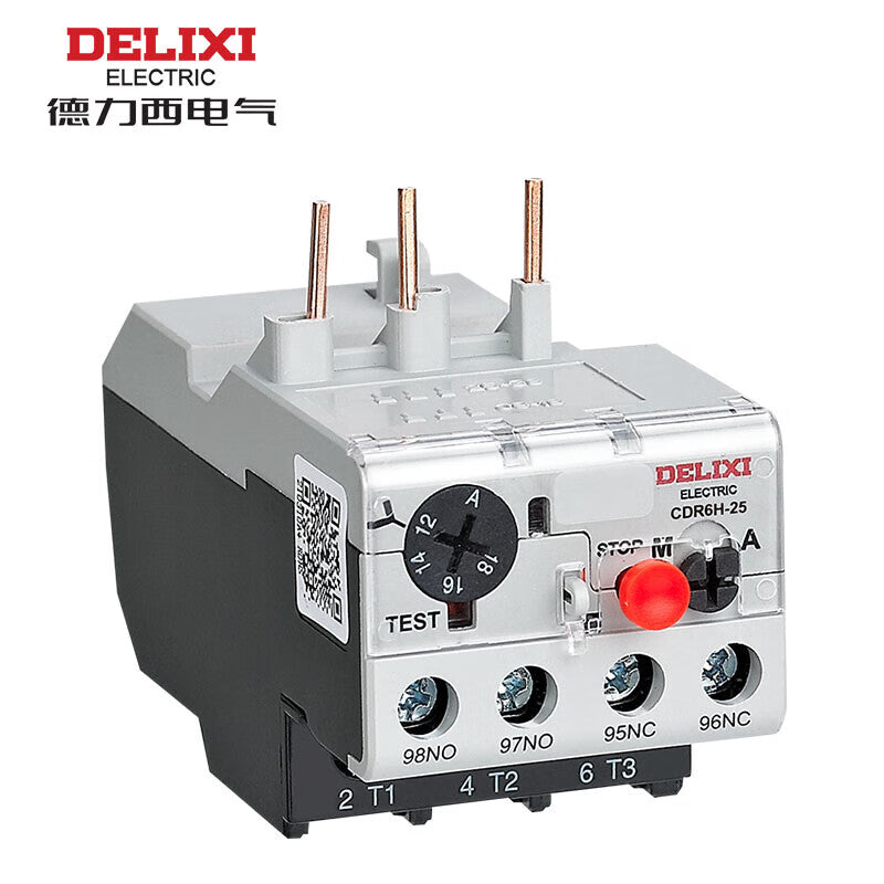 Delixi CDR6H254 Electric Heating Overload Relay 2.5-4A