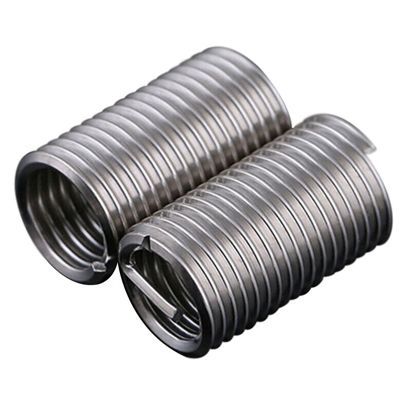Jingu Lao 304 Stainless Steel Thread Protector Insert, Screw Insert, Wire Insert, M2*0.4*1.5D (10 pieces) KZS-1152