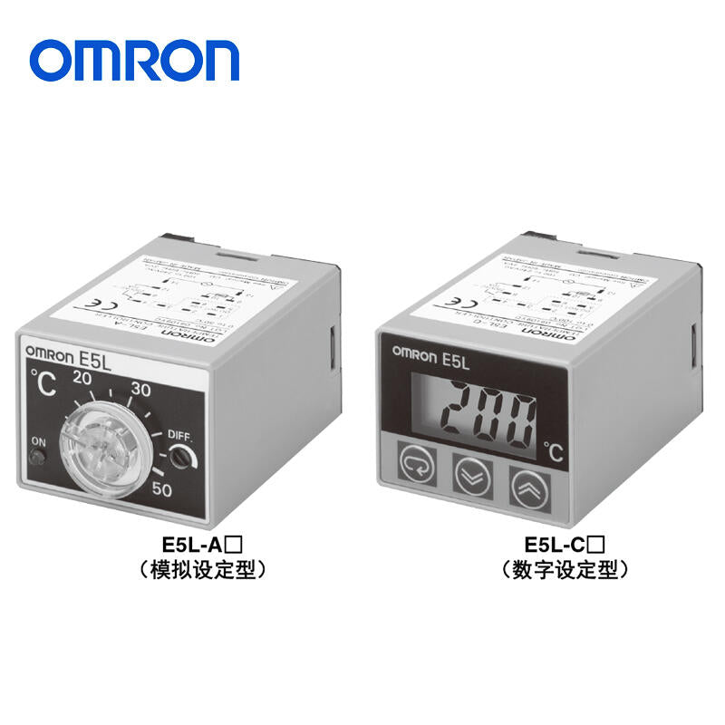 Omron Electronic Thermostat; E5L-A 0-100