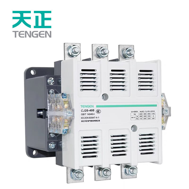 Tianzheng Electric TENGEN CJ20-160A 380V AC contactor 02010030020