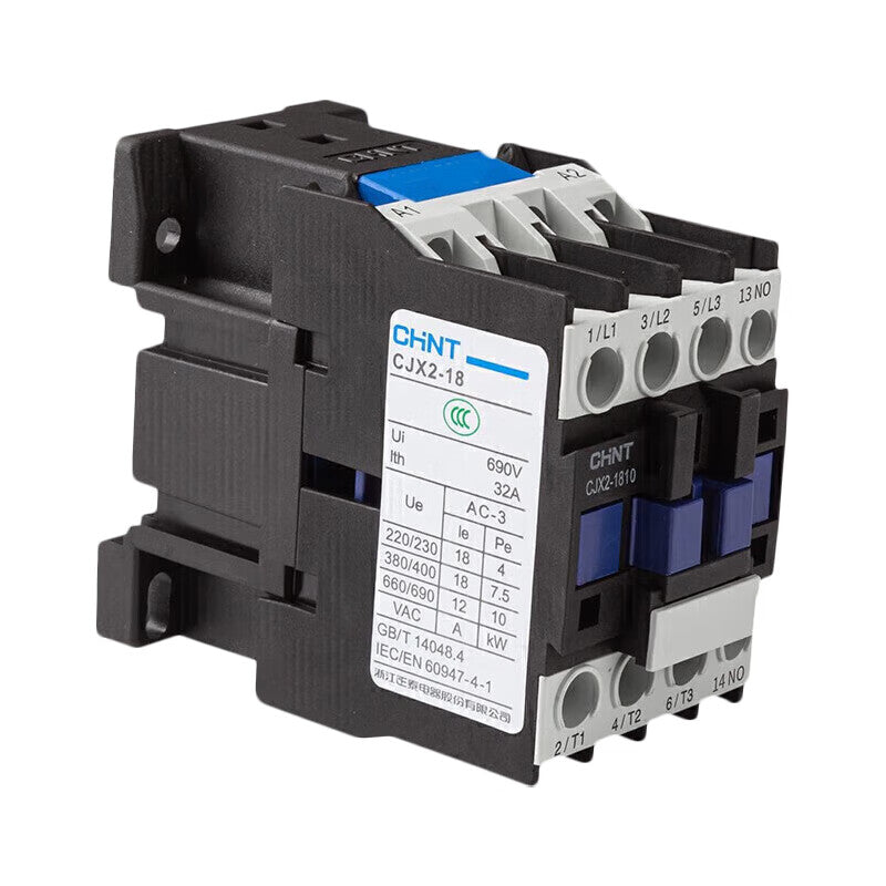 Chint 3P AC Contactor 18A 220VAC CJX2-1810