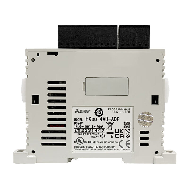 Mitsubishi Electric 4-channel analog input special adapter; FX3U-4AD-ADP