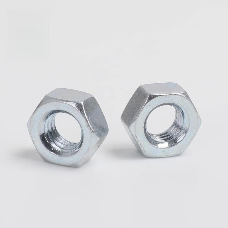 Stingxu galvanized screws, flange nuts, anti-loosening nuts, cap-type wing nuts, galvanized anti-loosening nuts M5 (200 pieces)
