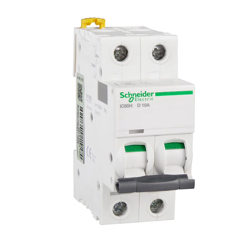 Schneider Electric iC65H 2P D10A Miniature Circuit Breaker