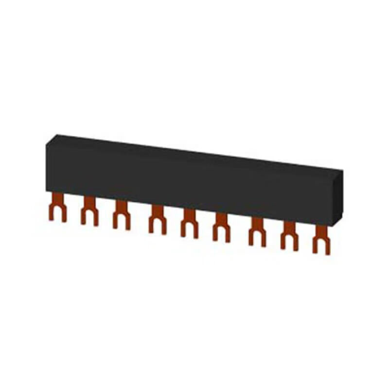Siemens 3-Phase Busbar 45mm 3 Switches Fork Shape 3RV19151BB