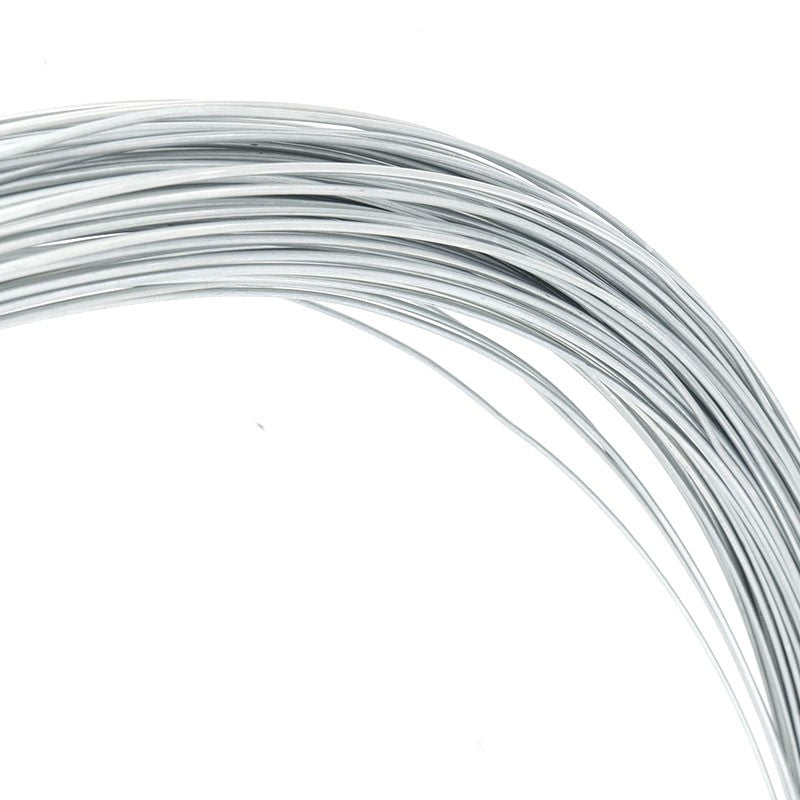 Bingyu BY-799 Galvanized Iron Wire for Industrial Use, Construction Wire Binding Straps, 14#, 2.2mm Thickness, 30kg, Approx. 1006 Meters