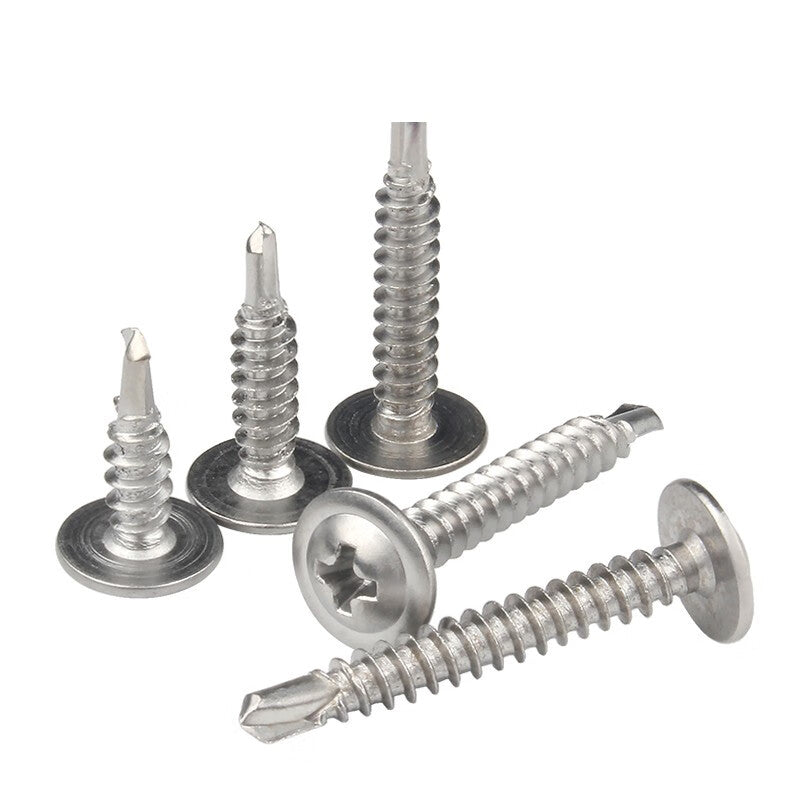 Kyoshi self-drilling screws, dovetail screws, 410 stainless steel washer screws (100 pieces/pack) ST4.8*38mm