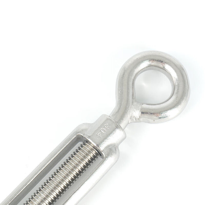 Bingyu BY-183 304 Stainless Steel Turnbuckle, Wire Rope Tensioner, OC Turnbuckle M4