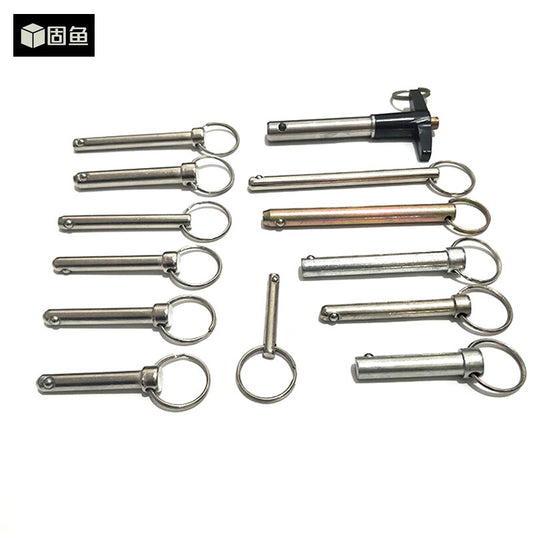 GUYU steel ball safety pin, quick release pin, ball head locking pin, M8*150 single unit