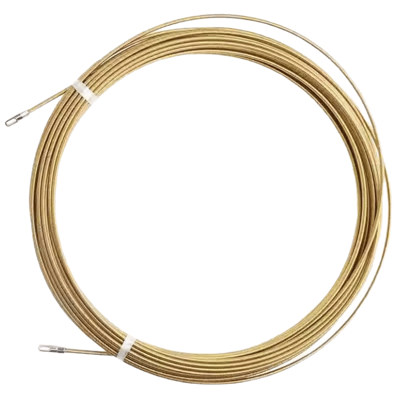 Meipai's new spring-loaded wire threader, electrician's wire threader, network cable threader, steel wire guide.