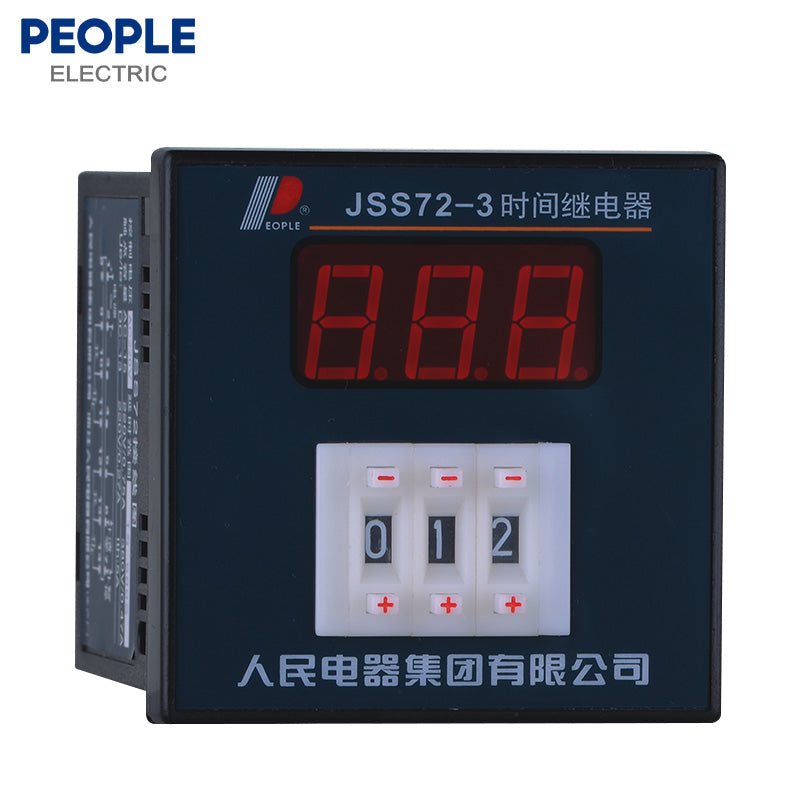 People's Electrical Appliances JSS72 Digital Display Time Relay AC220V