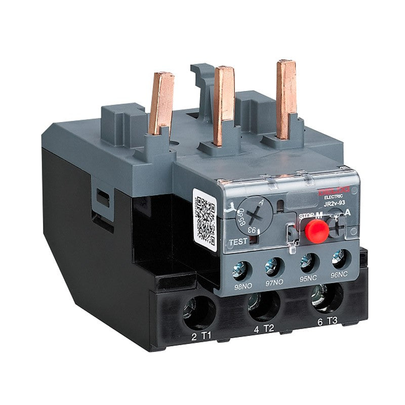 DELIXI ELECTRIC JR2v-25 Thermal Overload Relay, 4.0-6A, RoHS