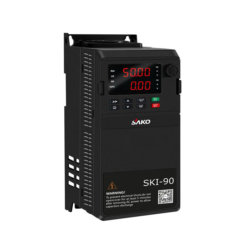 SAKO three-phase 2.2KW 90 series vector general purpose inverter; vector heavy load, multiple protection; SKI90-2D2G-4