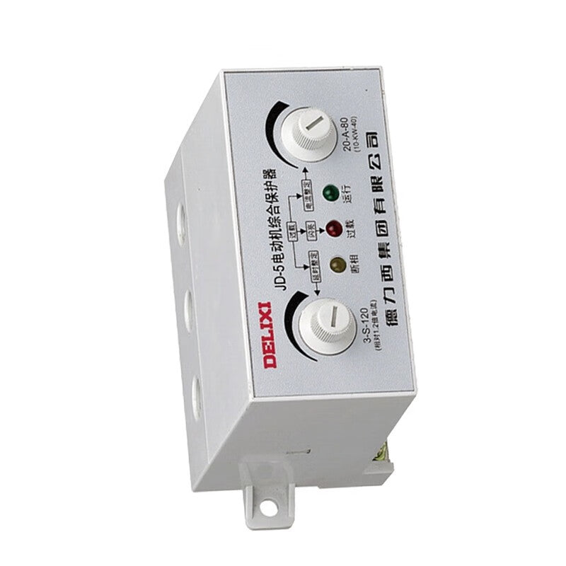 Delixi JD-5 Electric Motor Protector AC380V 0.5-5A