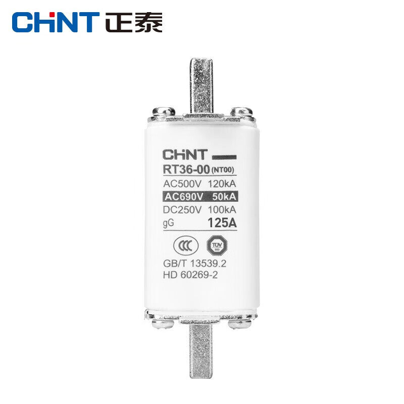Chint (CHNT) RT36-00-NT00-125A Knife fuse RT36-00 (NT00) fuse fuse 125A