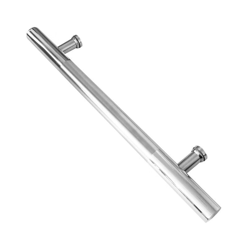 Deyu Industrial Products - Glass Door Handles, Stainless Steel Door Handles, Shop and Office Door Handles, Thickened Material, 30cm Hole Spacing, 50cm Length (Two per Set)