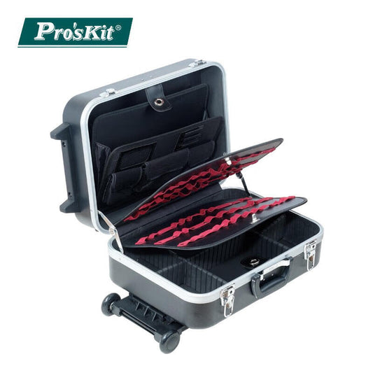 Baogong black ABS trolley case TC-311 (465x335x190mm)